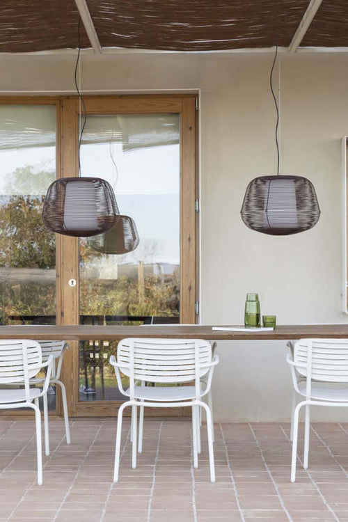 Faro Nara Buitenplafondlamp roestbruin 1x E27 IP65