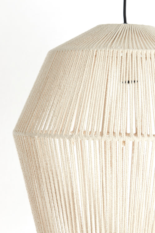 Light & Living hanglamp DEYA - Ø45x56cm - wit - vtwonen shop