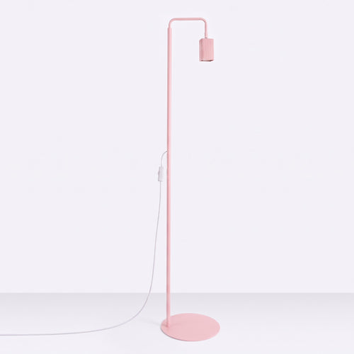 Sollux Lighting Vloerlamp RAYO 1 roze - 30x30x160cm