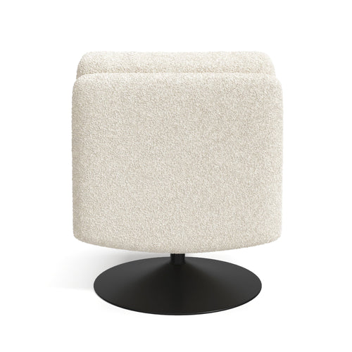 Sia Home - Fauteuil TIMELESS - Bouclette stof - Ecru - 60.5cm