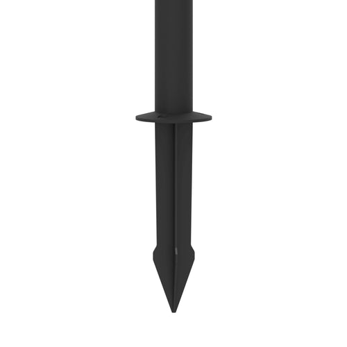 EGLO solar priklamp buiten Pantete - led - 115 cm - zwart/wit