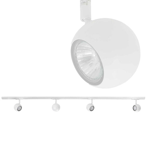 Highlight railsysteem Trackline - 4 lichts - 150  x 16   cm - wit - vtwonen shop