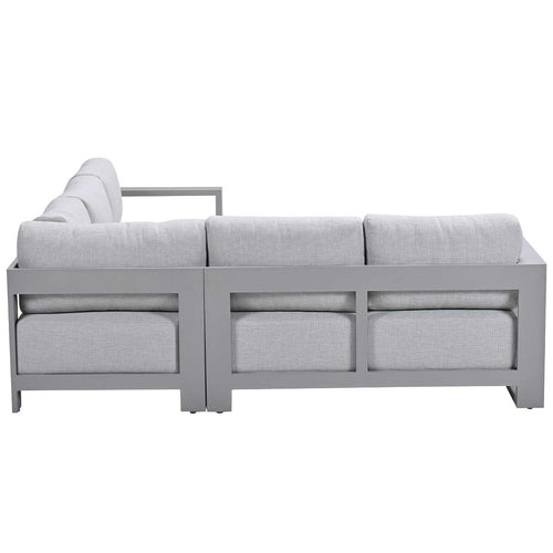 Garden Impressions loungebank Malakka taupe 3-delig - vtwonen shop