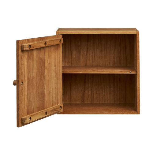 Artichok Abigail Eikenhouten Wandkast Met Deur Naturel