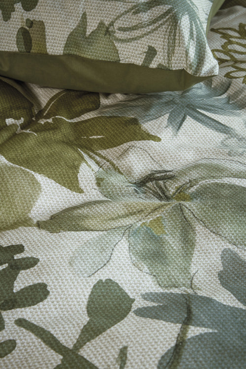 Beddinghouse Dekbedovertrek Lilian - 200 x 200/220 cm - Groen