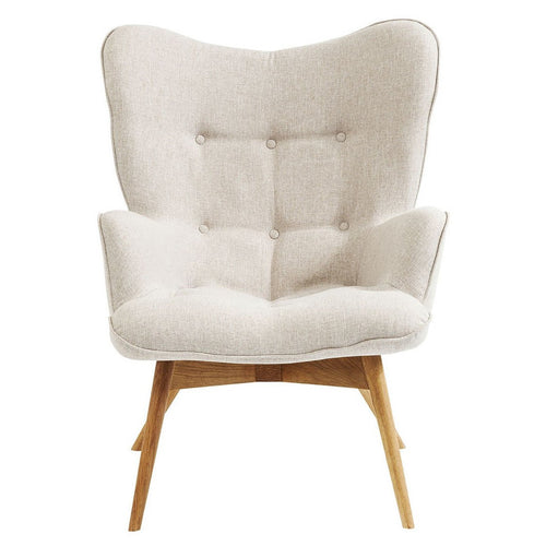 Kare Design Fauteuil Vicky creme - vtwonen shop