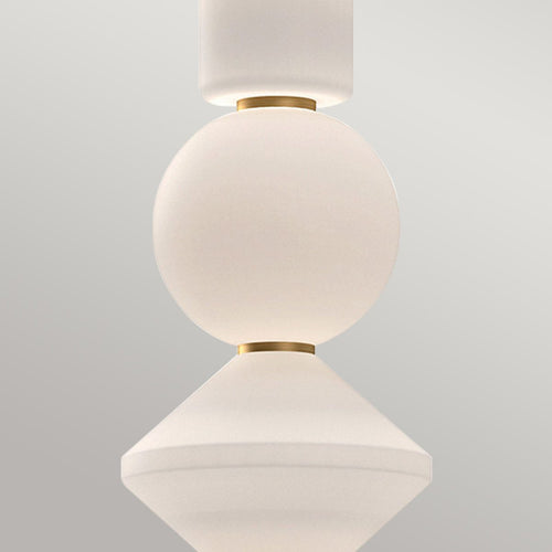 LED Slim Pendelleuchte Deckenleuchte Modern Antik Gold 3000K