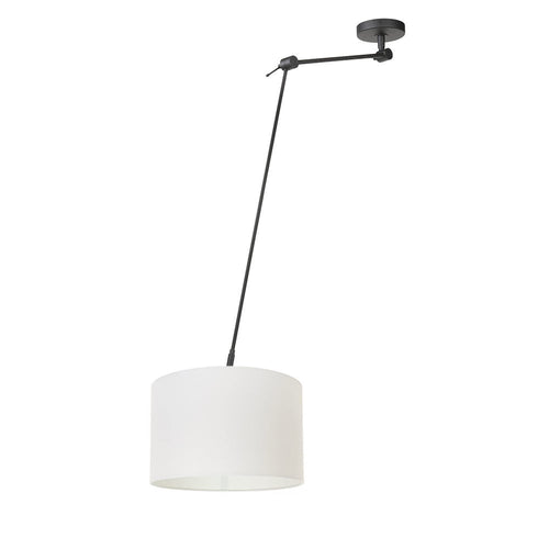 Ylumen hanglamp Knik - 1 lichts - 70  x 150   cm - zwart wit - vtwonen shop