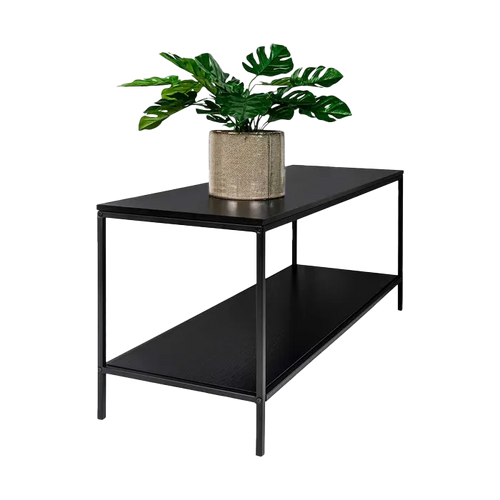 Artichok Karen houten wandkast zwart - 100 x 36 cm - vtwonen shop