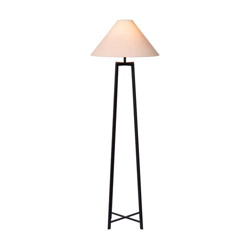 Atmooz vloerlamp Leoni - zwart - Ø 55 x H 170 cm - E27