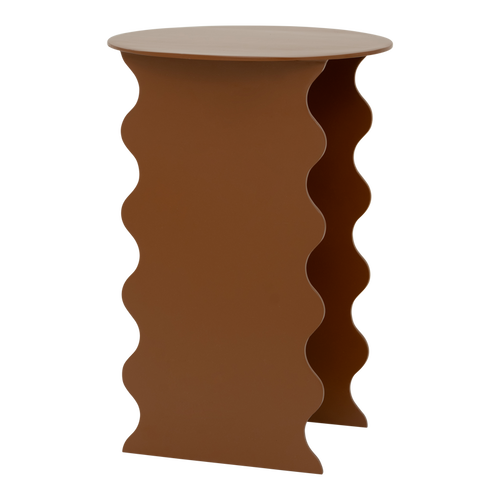 Urban Nature Culture bijzettafel Wavy - Ø 30 * 43.5 CM - vtwonen shop