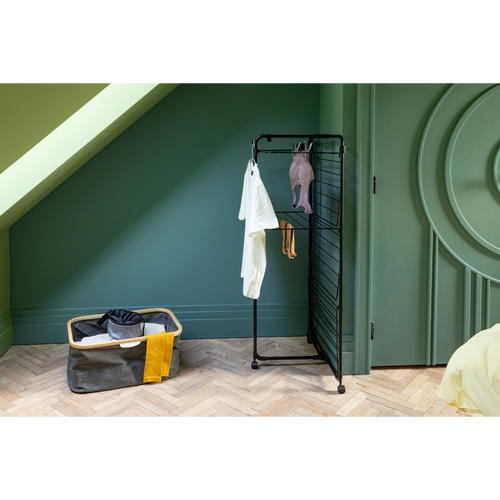 Brabantia HangOn Droogtoren, 23 meter - Matt Black - vtwonen shop