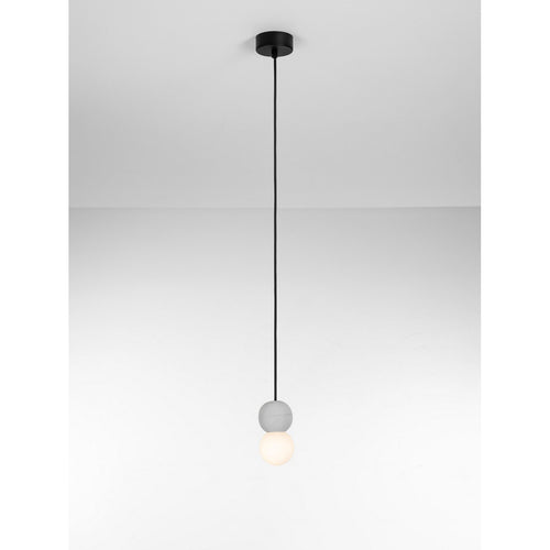 Nova Luce ZERO Slanke hanglamp met grijze LED G9 1x5W