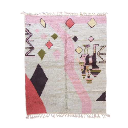 AFK Living vloerkleed Berber - handgemaakt - Wol - 184 x 232 cm - vtwonen shop