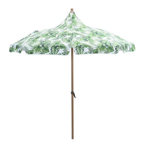 Garden Impressions stokparasol Aloha palm green Ø180 cm