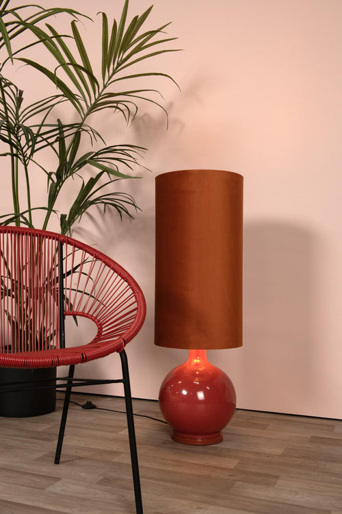 Lucide vloerlamp ESTERAD - 1xE27 - Oranje - vtwonen shop