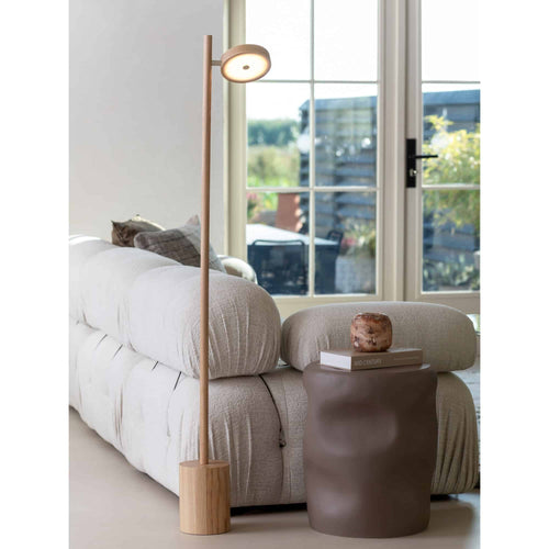 GOOD&MOJO vloerlamp Okinawa - naturel - Ø20cm