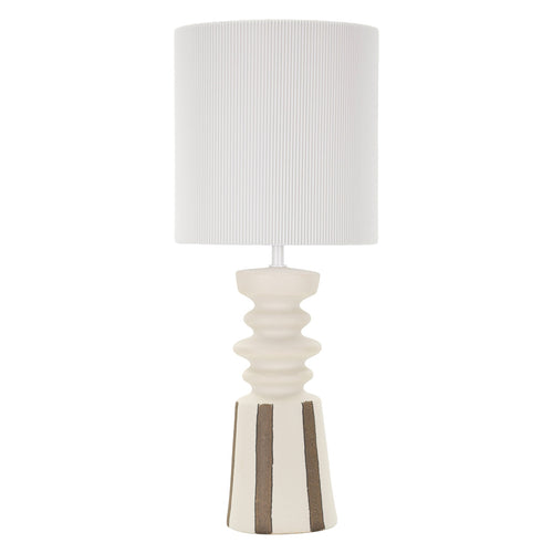 Mauro Ferretti tafellamp - Ø 26,5x67 cm - wit/groen