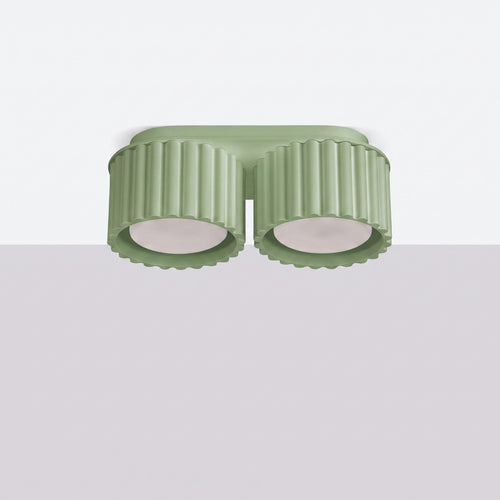 Sollux Lighting Plafondlamp AURA 2 salie Gx53 - 21x10x8cm