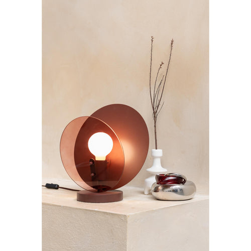 it's about RoMi tafellamp Toledo - bruin - 22x30x32.5cm - vtwonen shop