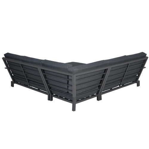 Garden Impressions loungeset Coba donker grijs 4-delig - vtwonen shop