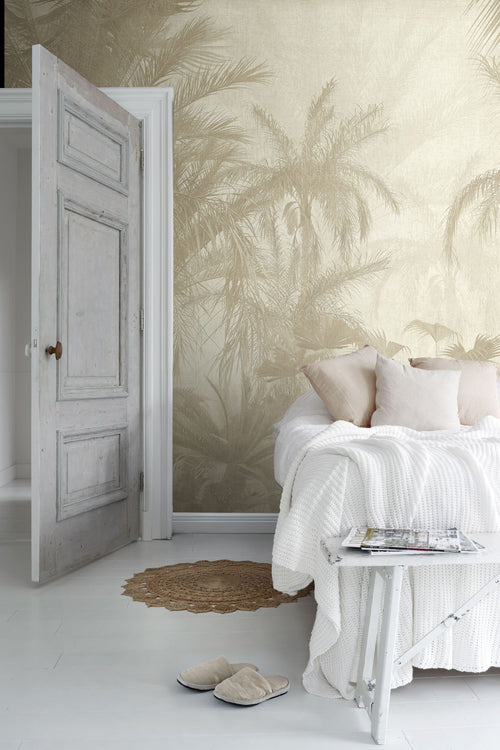 Sanders & Sanders fotobehang jungle-motief bruin - 424 x 280 cm - 640781