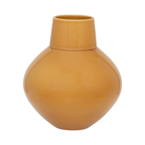 Urban Nature Culture vaas Cody, golden brown - Ø 24 * 27.5  cm