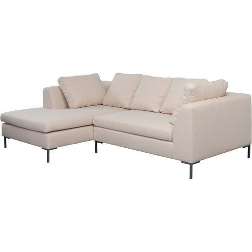 Kare Design Hoekbank Gianna 250cm links creme - vtwonen shop