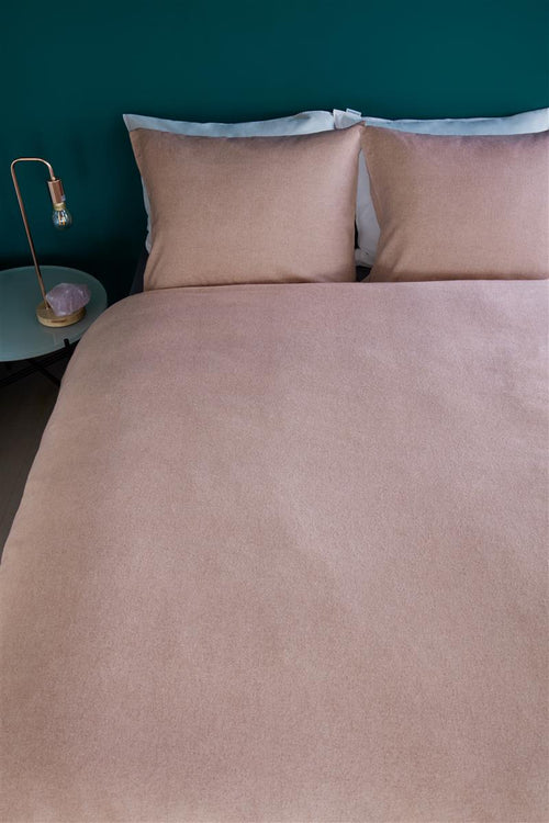 Beddinghouse dekbedovertrek Frost - 140x200/220 cm - zacht roze