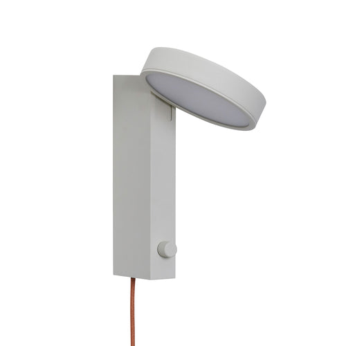 Hübsch wandlamp Crea - ijzer/polycarbonaat - 20x12xh20cm integreret
