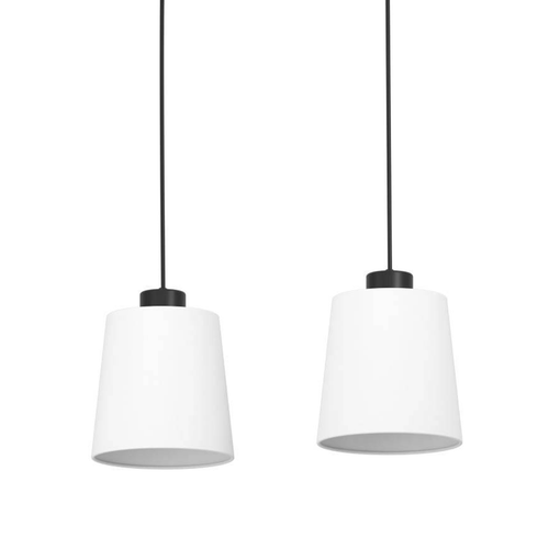 EGLO hanglamp Townshend 8 - e27 - 90 cm - zwart/wit - vtwonen shop