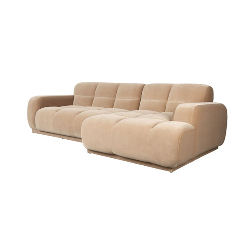 Zuiver Hazel 4-Zitsbank Rechts Beige