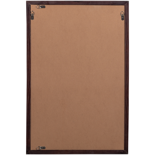 WOOOD wanddeco Anka - Katoen stof - Zwart/Wit - 90x60x10 - vtwonen shop