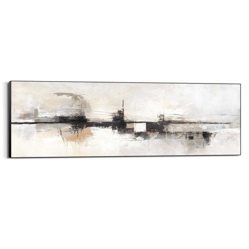 Reinders schilderij Abstracte horizon - 52x156cm