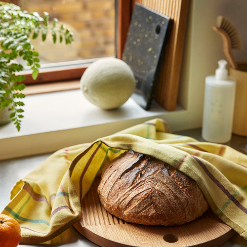 Hübsch snijplanken Monarch - eikenhout - ø33xh2, ø40xh2cm - vtwonen shop