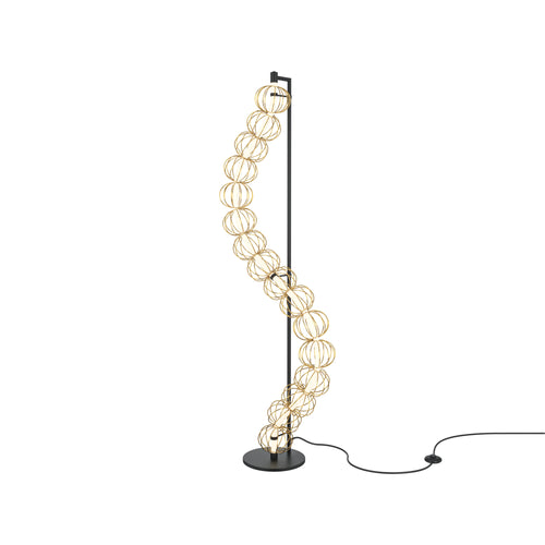 Maytoni - Vloerlamp Golden Cage - Goud - vtwonen shop