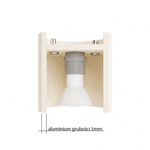 Sollux Lighting Plafondlamp ORBIS 2 beige - 26x10x12cm