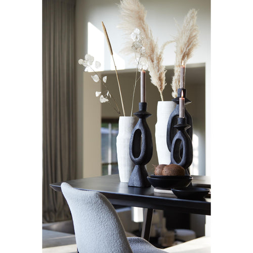 Light & Living kandelaar Django - zwart - 14x14x50cm - vtwonen shop