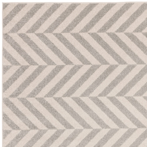 Vloerkleed Easy Living Muse Grey Chevron Rug MU07 80x150 cm - vtwonen shop