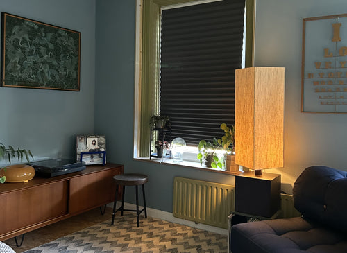 Urban Nature Culture vloerlamp Vidar - 28x28x115cm - vtwonen shop