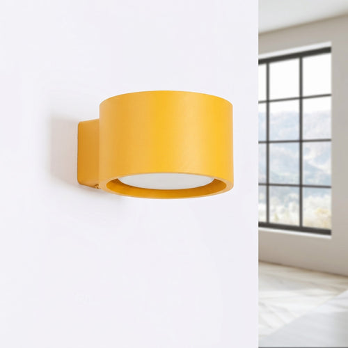 Sollux Lighting Wandlamp MODO 1 geel Gx53 - 10x12x6cm