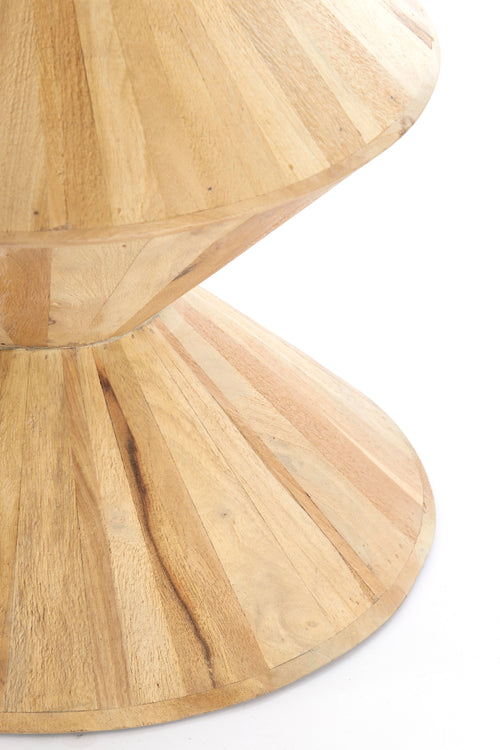 Light & Living bijzettafel LARUS - Ø45x60cm - bruin