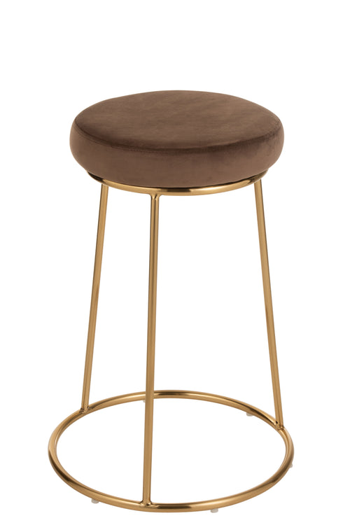 J-Line zitting voor frame - textiel - bruin