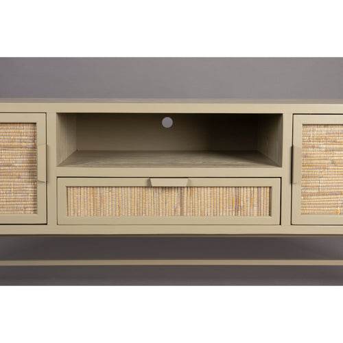 Dutchbone Yasu Dressoir Hout/ Metaal Beige - vtwonen shop