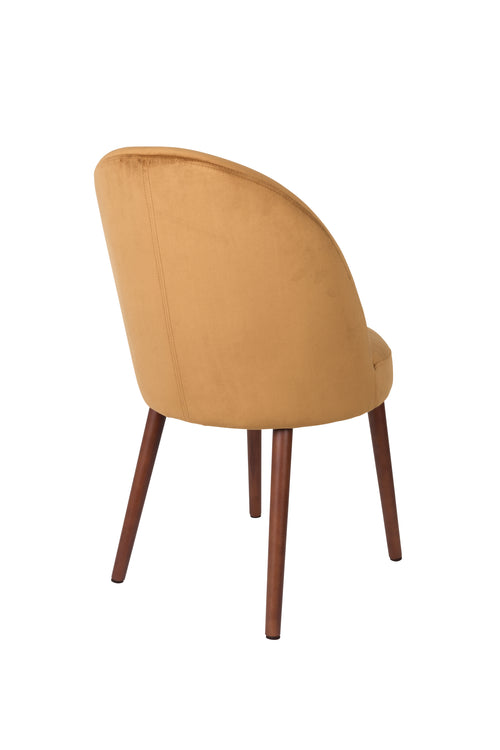 Dutchbone Barbara Eetkamerstoelen Camel - Set van 2 - vtwonen shop