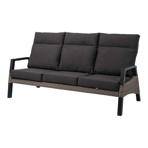 Lesli Living loveseat Treviso - grijs - 194x83x94cm
