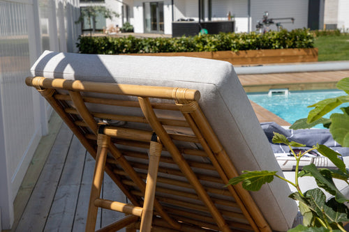 Rebellenclub Ligstoel Hydra - Naturel Bamboe - vtwonen shop