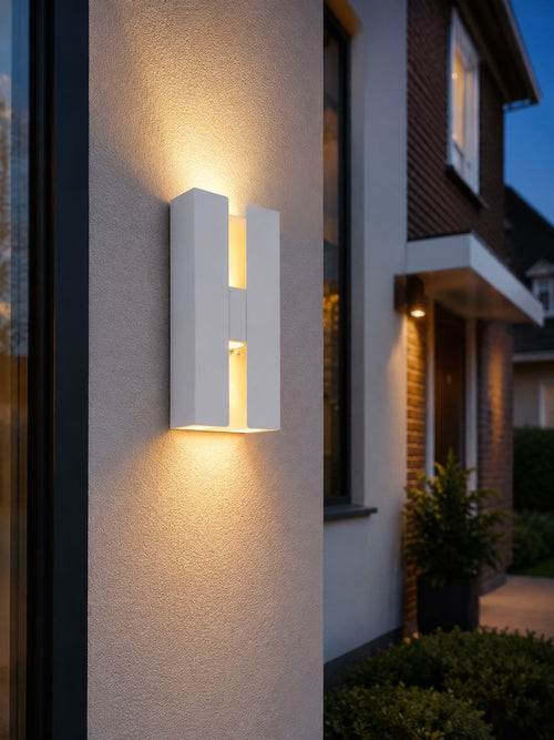 EGLO Wandlamp buiten Briscola - LED - Wit