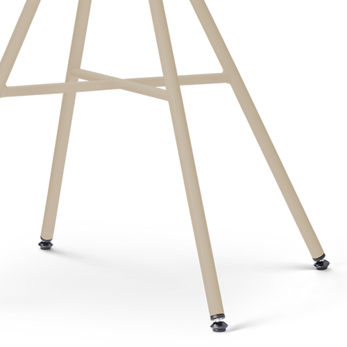 Nolon Noa-Fé eetkamerstoel taupe melange - beige onderstel