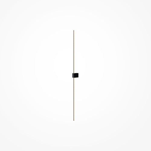 Maytoni wandlamp Pars - Zwart - 104.9x7x3 cm